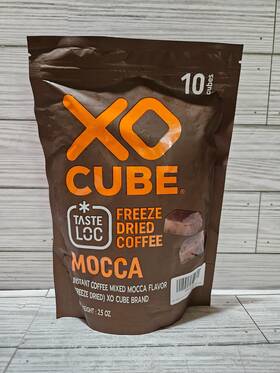 Xo Cube 857103837949 Freeze Dried Instant Coffee Mocca Mocha 10 Cubes 7/2026