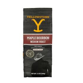 Y Yellowstone 860009319578 Maple Bourbon Coffee 100% Arabica 12 Oz Ground