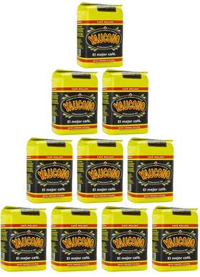 Yaucono 694536929678 Coffee Arabica Medium Roast Ground 14 Ounce Bag Puerto Rico 10 Pack