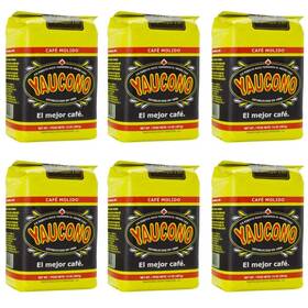 Yaucono 767563386087 Coffee Arabica Medium Roast Ground 14 Ounce Pack Of 6