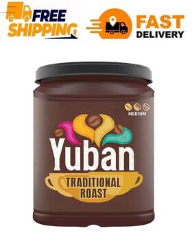Yuban 043000094082 Traditional Medium Roast Ground Coffee 43.1 Oz