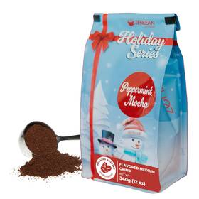 Zbhp-us-001 Zenbean Infrared Brew Holiday Series Peppermint Mocha - Flavored Coffee Medium Gri
