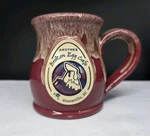 Broken Egg Cafe Greenville Sc Pottery Mug Deneen Drip Glaze Coffee Cup. Fixed Price $22.22.