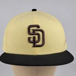 New Era 59FIFTY San Diego Padres Ice Cream Banana Split Lids 7 3/4. Fixed Price $29.00.