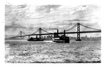 San Francisco, Ca Oakland Bay Bridge 2540 Ferry Skyline Pacific Ocean RPPC-A89. Fixed Price $29.29.