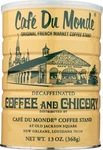 Cafe Du Monde Chicory Decaffeinated Coffee, Net Wt. 13 Oz (2 Pack). Fixed Price $42.93.