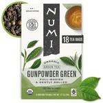 Numi 10109 1.27 Oz. Organic & Teasans - Gunpowder Green (18/BOX) New. Fixed Price $9.99.