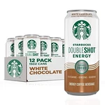 (12 Pack) White Chocolate Energy Coffee Drink 15OZ Cans 225MG Caffeine Ginseng. Fixed Price $46.54.