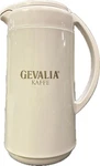 Vintage Gevalia Kaffe 1 Qt. Thermal White Carafe Thermos Coffee Tea Drink Server. Fixed Price $19.99.