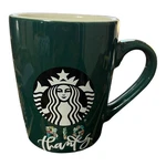 Starbucks 2020 Limited Edition Thanks Floral Green Ceramic Coffee Mug By Nestl. Fixed Price $12.80.