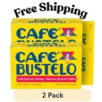 (2 Pack) Cafe Bustelo,espresso Style Dark Roast Ground Coffee,vacuum Packed 10OZ. Fixed Price $9.99.