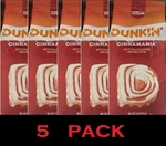 Dunkin Donuts Cinnamania Cinnamon Roll Flavored Ground Coffee 11 Oz Bag - 5 Pack. Fixed Price $119.99.