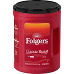 2 Pack Folgers Classic Ground Coffee, Medium Roast, 40.3 Oz Canister. Fixed Price $42.49.