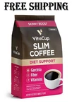 Vitacup Slim Ground Coffee, Diet Support With Ginseng, Garcinia, B Vitamins. Fixed Price $33.89.