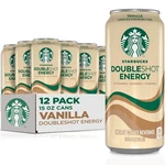Starbucks Doubleshot Energy Drink Beverage, Vanilla, Iced Coffee, 15.... Fixed Price $55.83.
