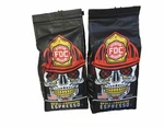 Bags Fire Dept. Coffee Skull-crushing Espresso Dark Roast Ground 12 Oz. Fixed Price $29.99.