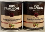 Don Francisco Hawaiian Hazelnut Flav Grnd Cof 2 10OZ Cans Priority Mail Al Hi. Fixed Price $45.99.