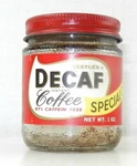 Nestle's Decaf Instant 1OZ. Glass Trial Size 15C Coffee Jar T680(756C). Fixed Price $19.95.