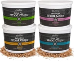 Camerons Natural Extra Fine Bbq Wood Chips, 4 Pack Apple, Pecan, Oak, Hickory. Fixed Price $42.99.