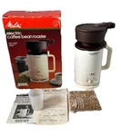 Vintage Melitta Cbr 10 Aroma Electric Coffee Bean Roaster Open Box 1984. Fixed Price $59.99.