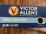 Victor Allen's Single Serve Coffee Pods For Keurig, Donut Shop 80. Fixed Price $38.99.