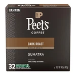 Peet's Coffee, Dark Roast Single Serve Pods - Origin Sumatra 32. Fixed Price $44.95.