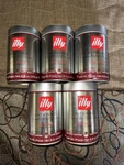 Illy Intenso Bold Roast Ground Coffee 8.8 Oz - Pack 5 06/2027. Fixed Price $55.00.