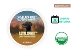 Black Rifle Coffee Company Loyal Spirit Light Roast Keurig K-cup. Fixed Price $201.98.