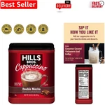 Frothy Double Mocha Cappuccino Mix - Instant 16 Oz Delight For Coffee Lovers. Fixed Price $9.99.
