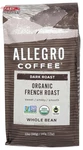 Allegro Organic French Roast Whole Bean Coffee, 12 Oz. Fixed Price $17.23.