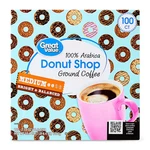 Donut Shop 100% Arabica Medium Roast Ground Coffee Pods, 38.4 Oz, Count. Fixed Price $47.82.