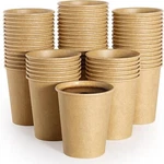 300 Pack 8 Oz Paper Cups, Kraft Hot Coffee Beverage Disposable Drinking. Fixed Price $39.90.