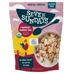 Organic Muesli Cereal, Farmers Market Almond Date Currant, 12 Oz Bag, Gluten Fre. Fixed Price $76.57.