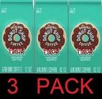 The Original Donut Shop Dark Roast Ground Coffee Extra Bold 12 Oz Bag - 3 Pack. Fixed Price $85.99.