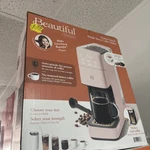 Beautiful Rose Perfect Grind Programmable Single Serve Coffee Maker By Drew. Fixed Price $60.00.