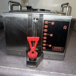 Larue L-99763 Coffee Satellite Dispenser Industrial Grade Red Spicket. Fixed Price $149.99.