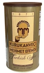 Kurukahveci Mehmet Efendi Turkish Coffee 100% Pure Fine Grounded 17.6 Oz. Fixed Price $19.94.