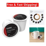 Amazon's Solimo French Roast Pods Dark Coffee For 1.0 & 2.0 K-cups. Fixed Price $22.77.