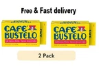 (2 Pack) Cafe Bustelo,espresso Style Dark Roast Ground Coffee,vacuum Packed 10OZ. Fixed Price $12.76.