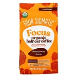 Focus, Organic Half Caf Coffee With Lion's Mane Mushroom & Yacon, Ground, Medium. Fixed Price $23.22.