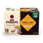 Don Francisco's Vanilla Nut Flavored Coffee Pods, 12 Count, Medium Roast. Fixed Price $29.81.