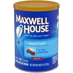 Maxwell House Half Caff Medium Roast Ground Coffee, 11 Oz. Fixed Price $10.49.