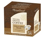 Harry & David Coffee, Vanilla Creme Brulee, 18 Count Box. Fixed Price $14.99.