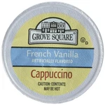 Grove Square Cappuccino, French Vanilla, 50 Single Serve Cups (packaging May. Fixed Price $62.86.
