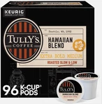 Tully's Hawaiian Blend K-cups, Medium Roast Coffee, 96 Count:. Fixed Price $36.49.