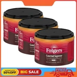 3 Pack Folgers Gourmet Supreme Ground Coffee, Medium Dark Roast, 22.6 Oz. Fixed Price $46.34.