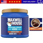 Maxwell House 27.5OZ Ground Coffee Medium Original Roast. Fixed Price $17.99.