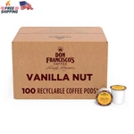 Don Francisco's Vanilla Nut Flavored Coffee Pods, 100 Count, Medium Roast, Compa. Fixed Price $67.51.