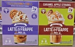 Frozen Bean Latte Frappe Mix Cinnamon Roll Caramel Apple Strudel 8.4OZ (2 Boxes). Fixed Price $29.99.