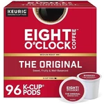 Eight O'clock Coffee The Original Medium Roast, K-cup Pods, 96. Fixed Price $49.99.